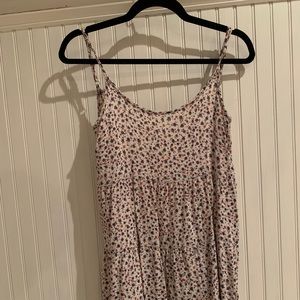 Brandy Melville jada dress white multi floral